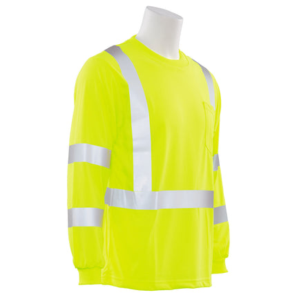 SP 9802S CLASS 3 JERSEY KNIT LONG SLV T-SHIRT