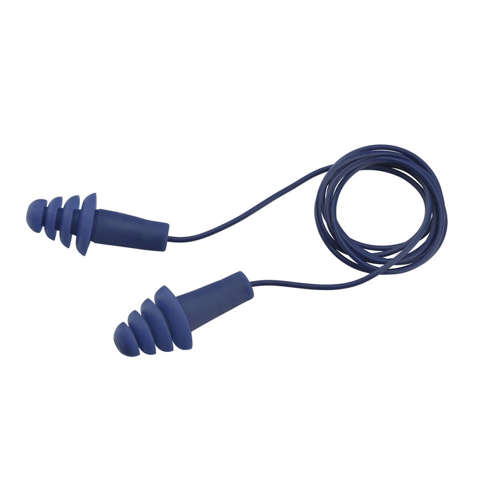 QUATTRO™ METAL DETECTABLE CORD AND METAL DETECTABLE REUSABLE EAR PLUGS