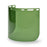 FS-15LG DARK GREEN MOLDED CYLINDER LEXAN® FACE SHIELD