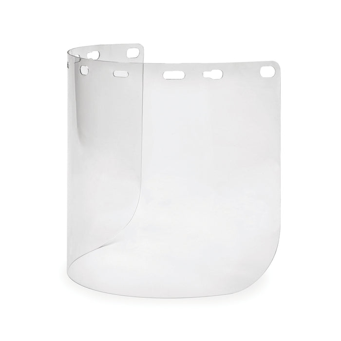 FS-15PC CLEAR MOLDED CYLINDER POLYCARBONATE FACE SHIELD