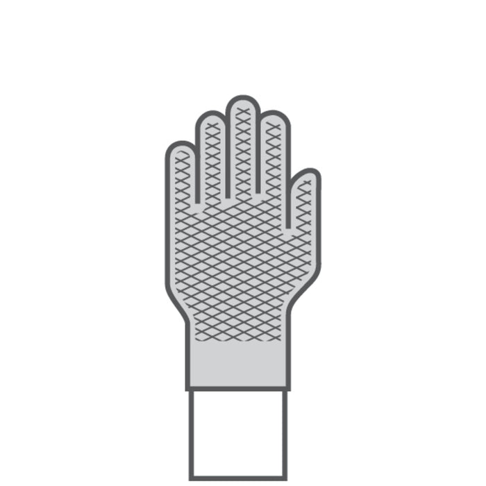 HIGH PERFORMANCE POLYETHYLENE KNITTED GLOVE - DOUBLE NITRILE-COATING PALM