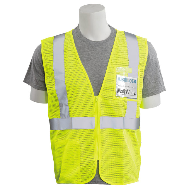 S363ID CLASS 2 ID POCKET MESH VEST