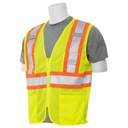 S383P BEST SELLING CLASS 2 MULTI-POCKET MESH VEST