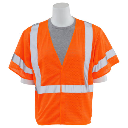 S662 CLASS 3 NO POCKETS MESH VEST