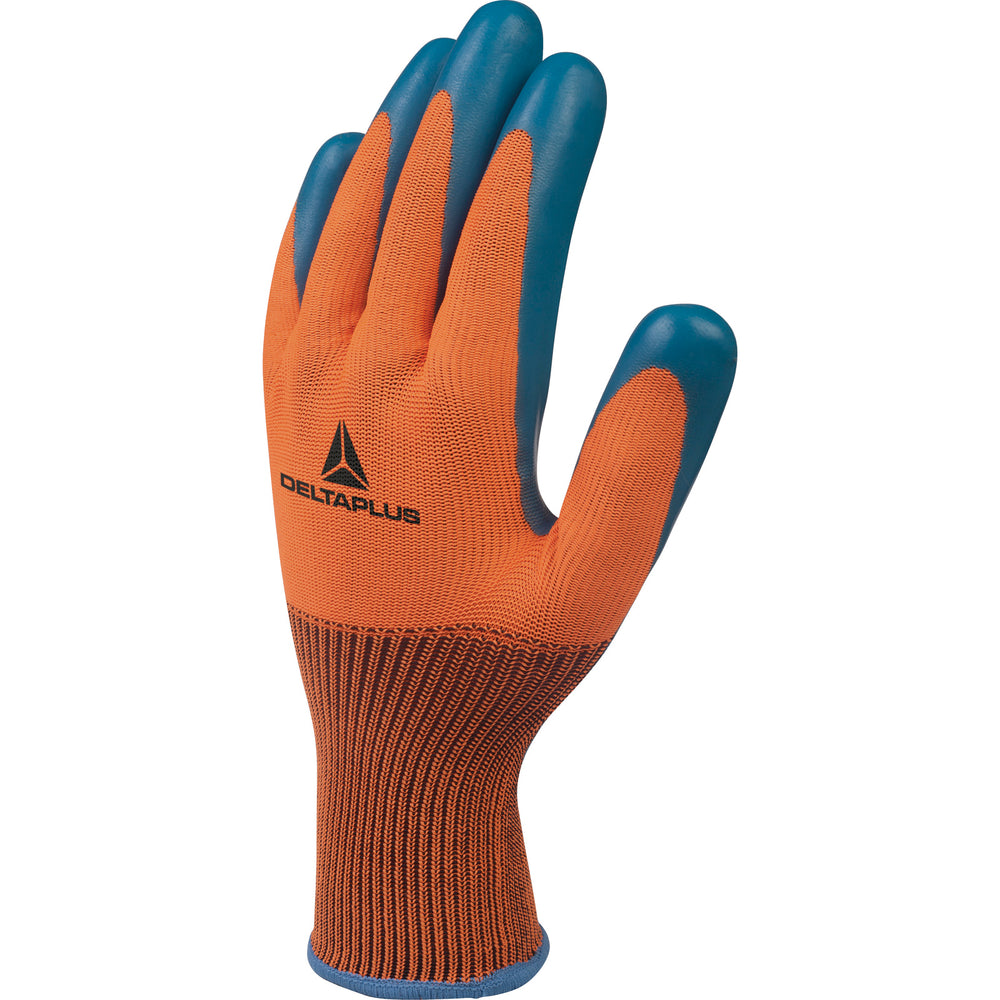 POLYESTER KNITTED GLOVE- LATEX COATING PALM