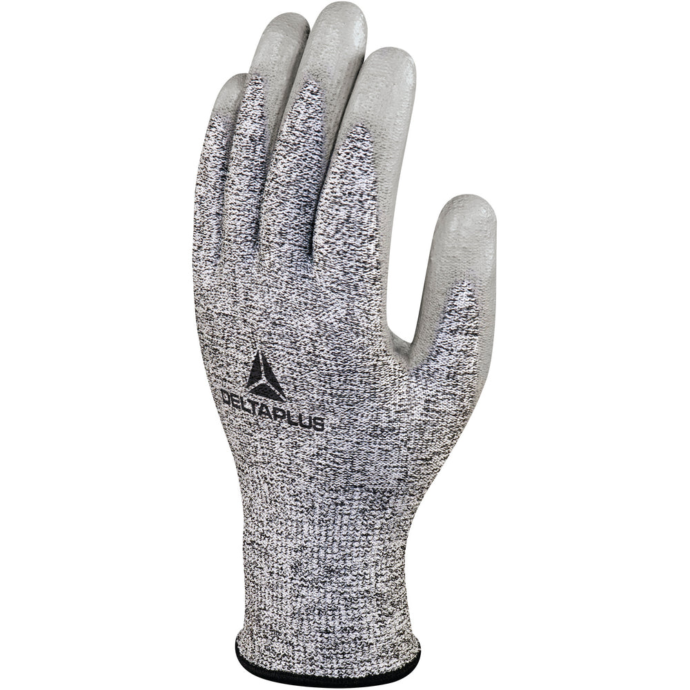 KNITTED ECONOCUT GLOVE - PU COATING PALM - GAUGE 13 - x3 PAIRS
