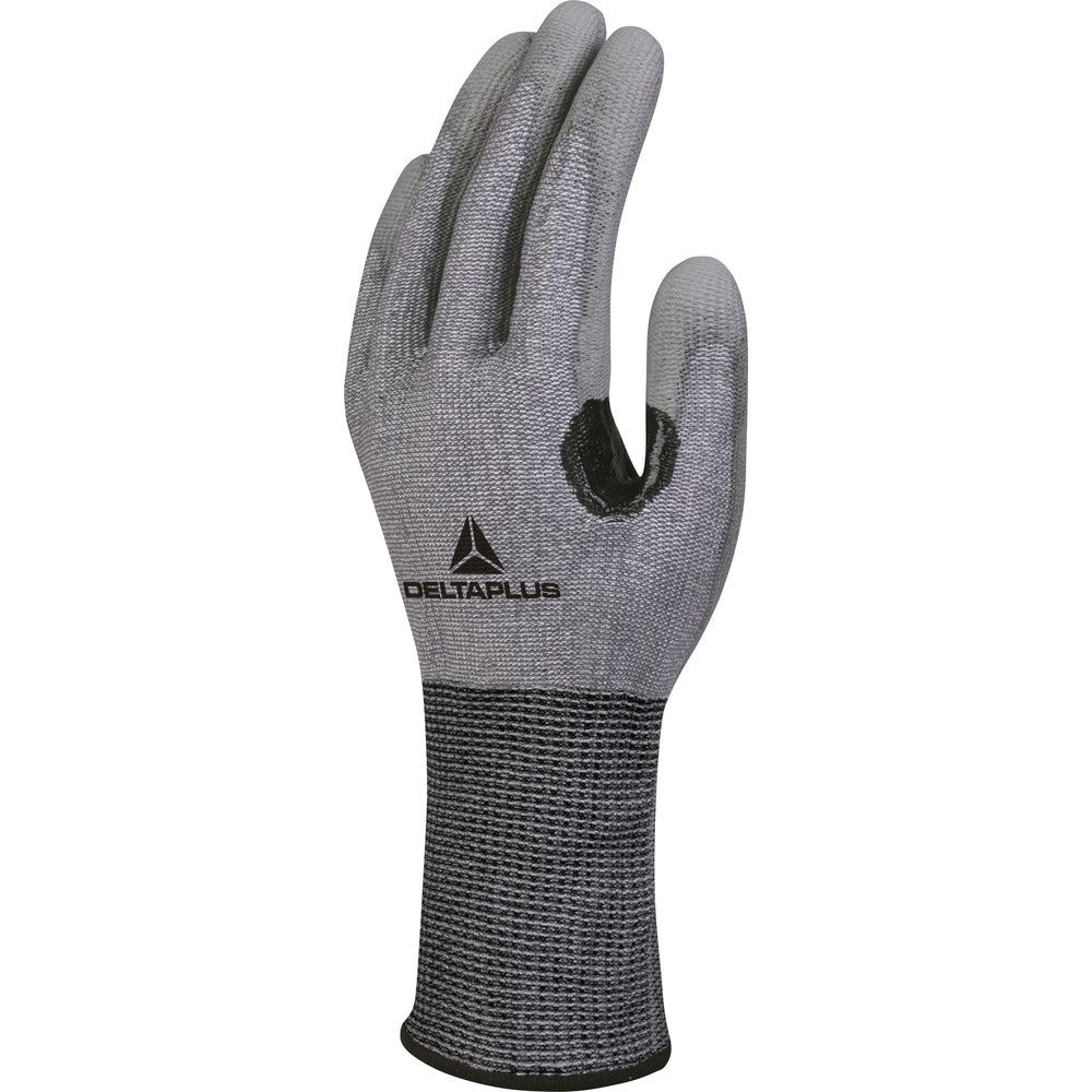 KNITTED XTREM CUT GLOVE - PU COATED PALM - REINFORCEMENT - GAUGE 13