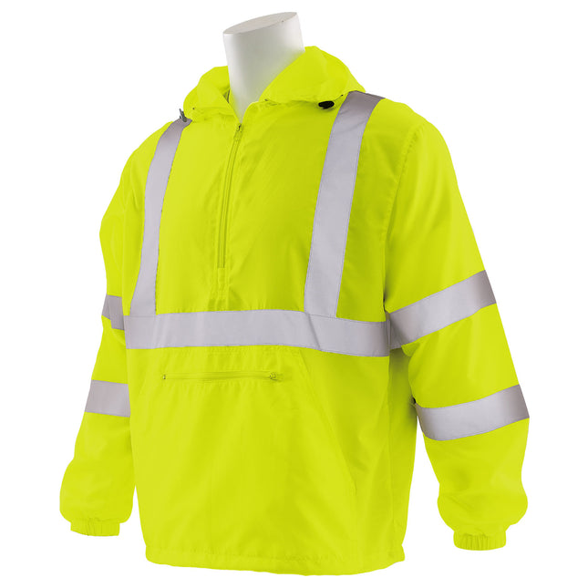 W450 CLASS 3 ZIPPERED PULLOVER WINDBREAKER