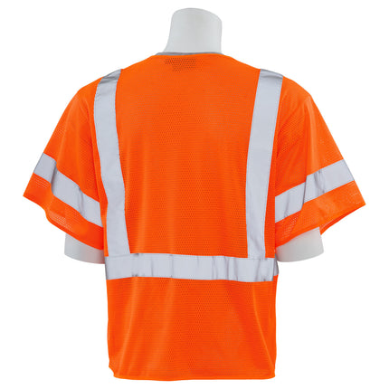 S662 CLASS 3 NO POCKETS MESH VEST
