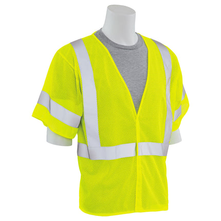 S662 CLASS 3 NO POCKETS MESH VEST